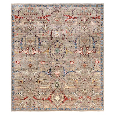 Serapi One-of-a-Kind Hand-Knotted Area Rug - Brown - 8' 3" x 9' 9"