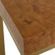 preview thumbnail 7 of 5, Uttermost Burl-esque Wooden Nesting Tables, Set of 2 - 24.5"W x 24.5"H x 12"D