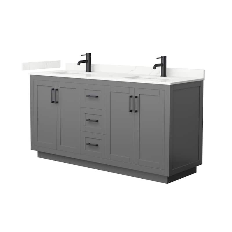 Wyndham Collection WCF292966D-QTZ-UNSMXX Miranda 66" Free Standing