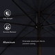preview thumbnail 33 of 143, North Bend 9-foot Round Auto-tilt, Bronze Finish, Sunbrella Patio Umbrella by Havenside Home