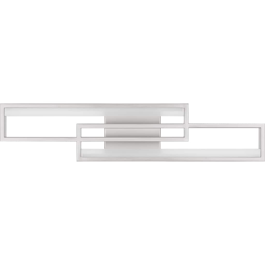 Kocha Integrated LED Painted Brushed Nickel Bath Light with CCT Switch