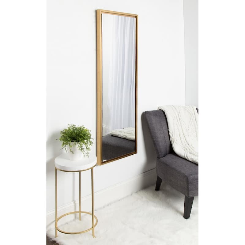 Kate and Laurel Evans Framed Wall Panel Mirror - 16x48