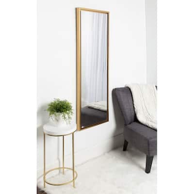 Kate and Laurel Evans Framed Wall Panel Mirror - 16x48