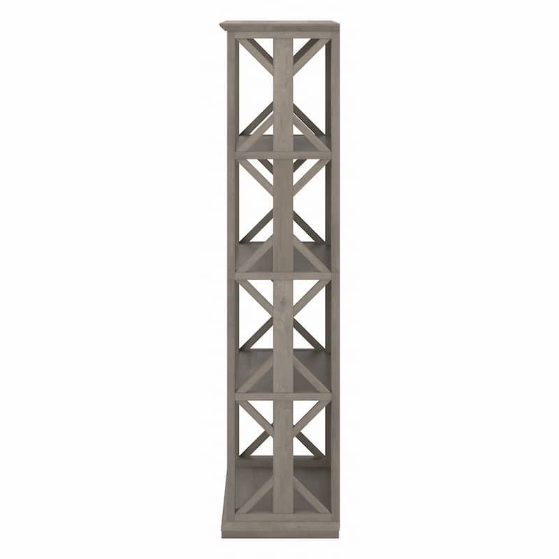 Homestead 4 Shelf Farmhouse Bookcase by Bush Furniture