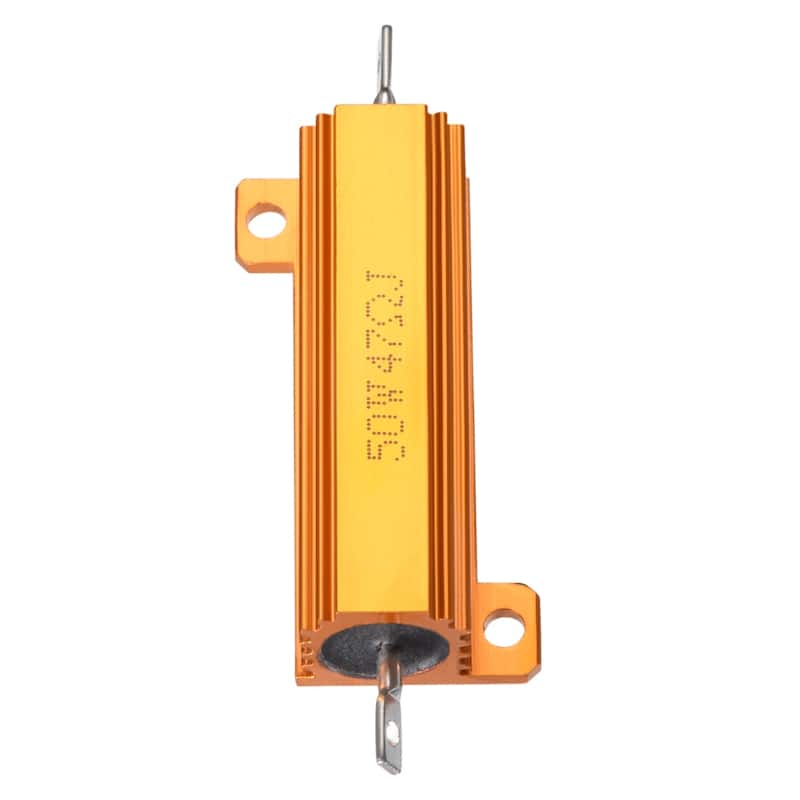 sourcing map 2Stk. 50W 47 Ohm Aluminiumgehäuse Chassis Drahtgewickelter Strom Widerstand Gold sourcing map 2Stk. 50W 47 Ohm Aluminiumgehäuse Chassis Drahtgewickelter Strom Widerstand Gold