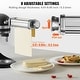 preview thumbnail 5 of 19, Pasta Attachment for KitchenAid Stand Mixer, Stainless Steel Pasta Roller Cutter Set Including Pasta Sheet Roller