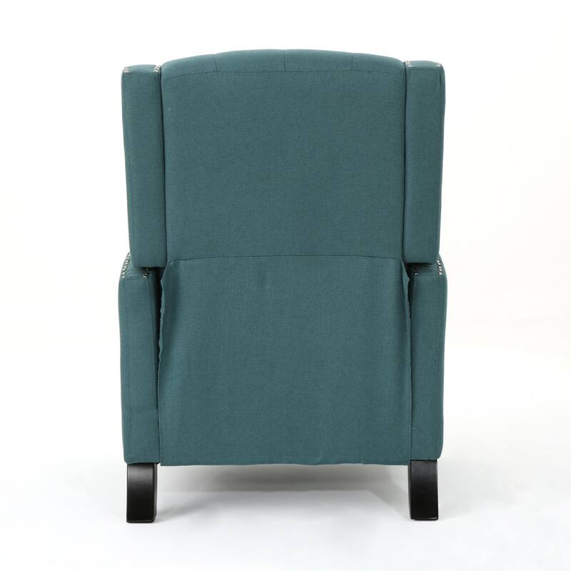 Roomfitters Classic Fabric Push Back Chair, Elegant Recliner for Living Room, Bedroom