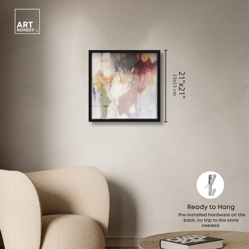 Painterly Energy Shadowbox by Art Remedy