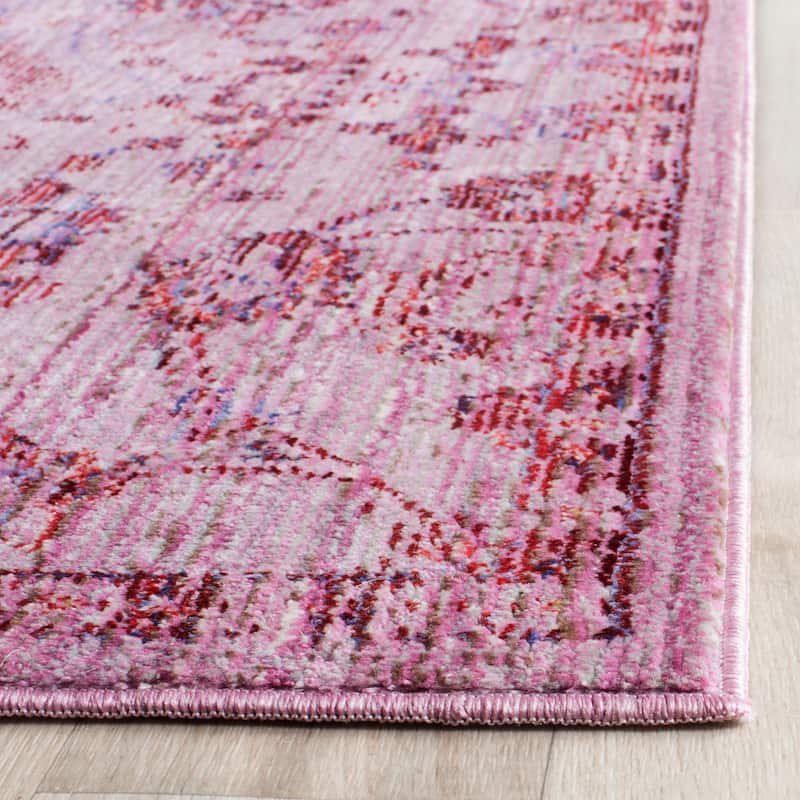 SAFAVIEH Valencia Suheyla Distressed Vintage Boho Oriental Polyester Rug