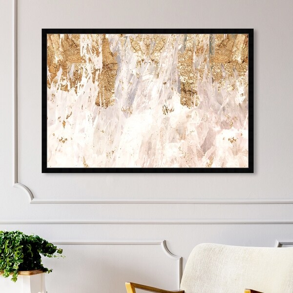 Shop Oliver Gal 'Star Light' Abstract Framed Wall Art