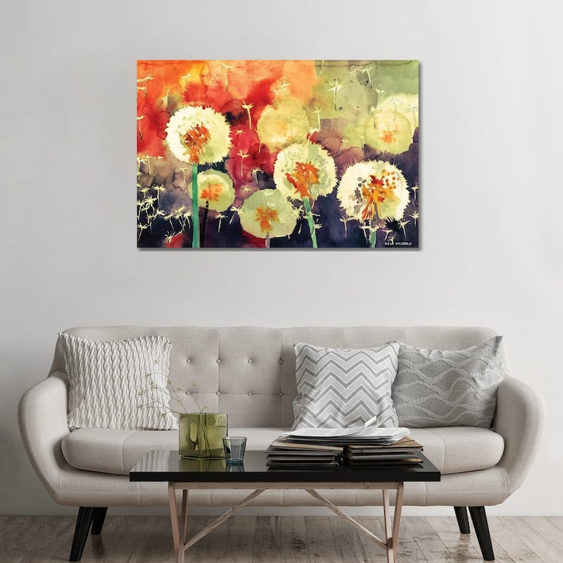 iCanvas "Dandelions" by Maja Wronska Canvas Print - 32x48x1.5