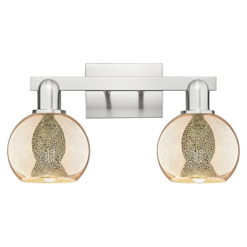 Innovations Lighting 716-2W-10-17 Athens Vanity Athens 2 Light 17" - Brushed Satin Nickel / Mercury