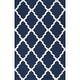 preview thumbnail 2 of 62, nuLOOM Handmade Alexa Moroccan Trellis Wool Area Rug