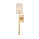 preview thumbnail 1 of 9, Hudson Valley Lighting 1771 Bridgeton 26" Tall Wall Sconce with Raw Aged Brass