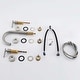 preview thumbnail 31 of 31, 8 Inch Widespread Bathroom Sink Faucet 3 Holes Bathroom Faucet Double Handle Modern Basin Vanity Faucets Deck Mounted No Drain