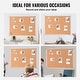 preview thumbnail 15 of 67, White/Enclosed/Large Cork Board Monthly Calendar Whiteboard & Cork Board Combo