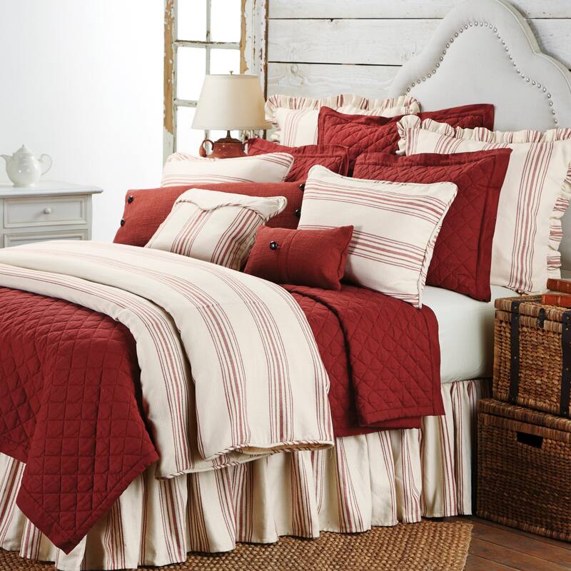 HiEnd Accents Prescott Stripe Duvet Cover, 1PC