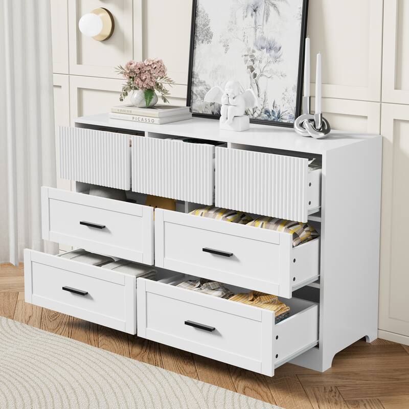 7 Drawer Large Drawers Furniture Storage Cabinet Bedroom