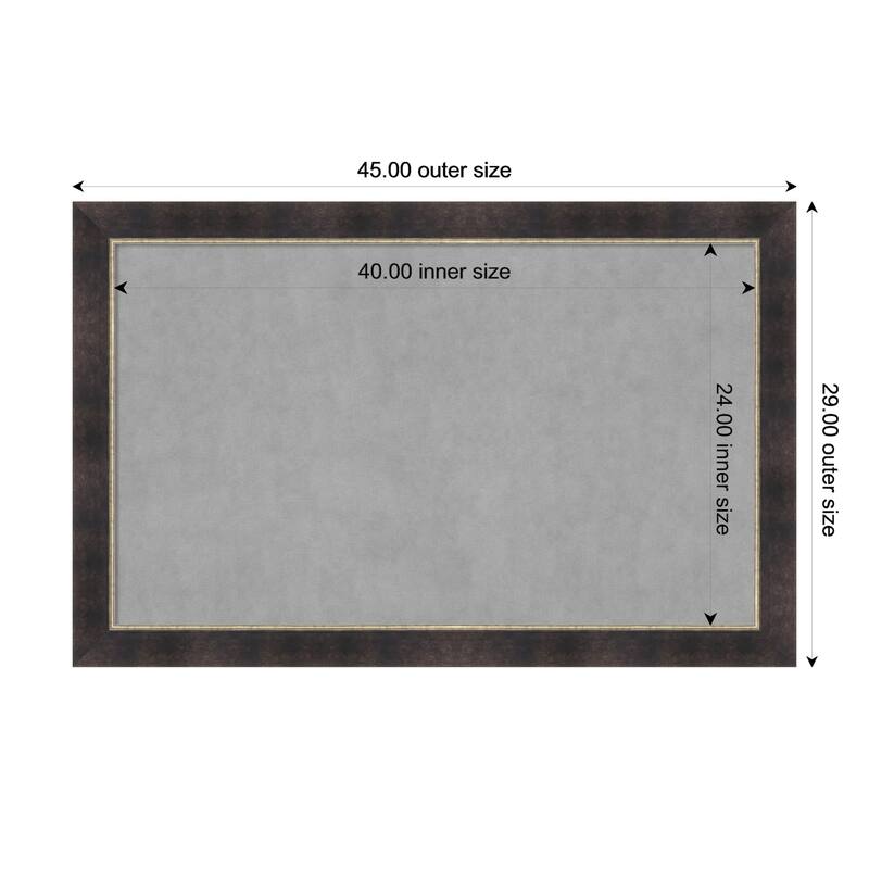 Amanti Art Odin Antique Bronze Framed - 45 x 29 in