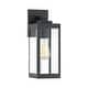 preview thumbnail 1 of 1, Westover 1-Light Outdoor Wall Lantern in Earth Black Earth Black