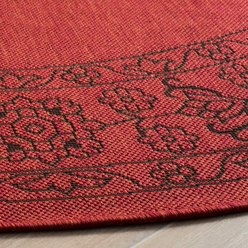 SAFAVIEH Courtyard Margy Indoor/ Outdoor Waterproof Patio Backyard Rug