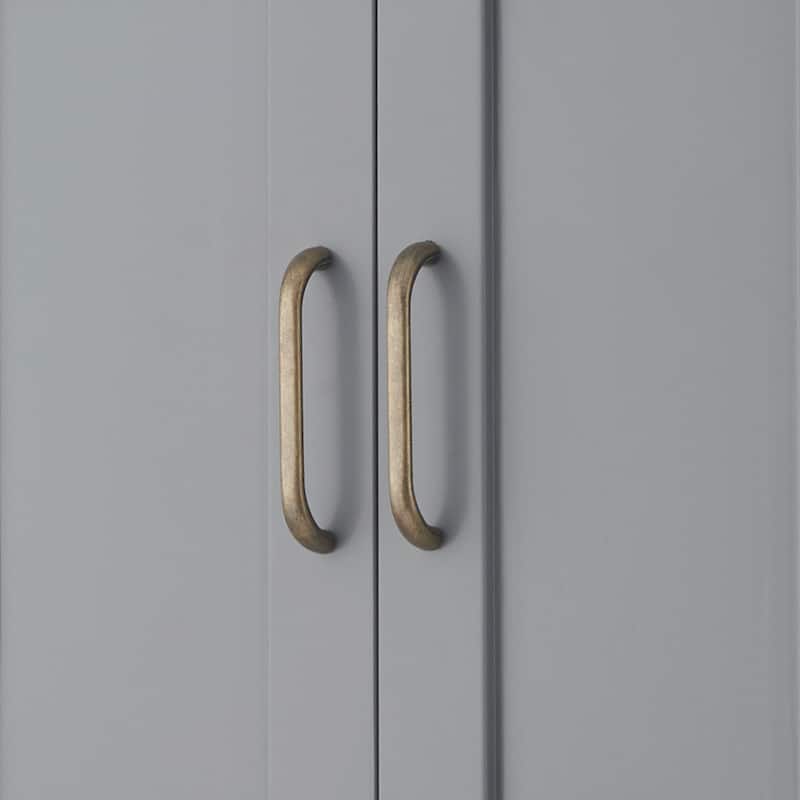 Teamson Home Mercer Wooden Two-Door Removable Wall Cabinet