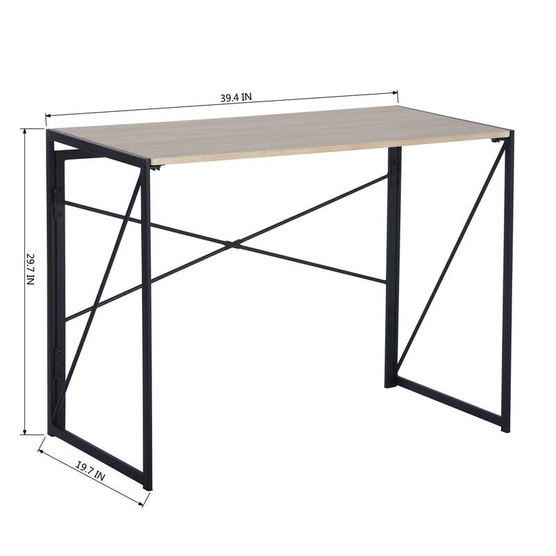 Homy Casa Modern Folding Table, Multipurpose for Board & Game Play