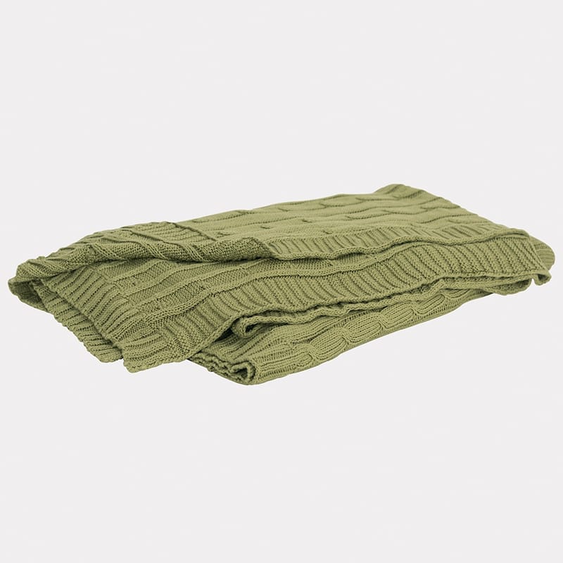 Rizzy Home Cable Knit Sweater Throw