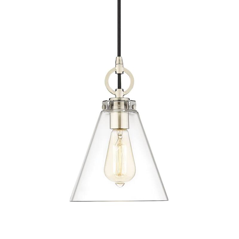 Z-Lite 3034P8 Harper 8" Wide Mini Pendant - Brushed Nickel