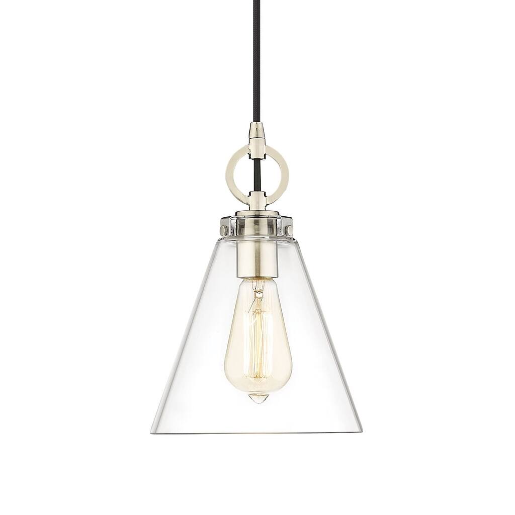 Z-Lite 3034P8 Harper 8" Wide Mini Pendant
