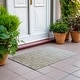preview thumbnail 110 of 135, Machine Washable Indoor/ Outdoor Ombre Trellis Chantille Rug