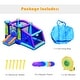 preview thumbnail 6 of 5, Castle Jumping Bouncer with Water Slide and 550W Blower - 11 ft x 8.5 ft x 6 ft (L x W x H)