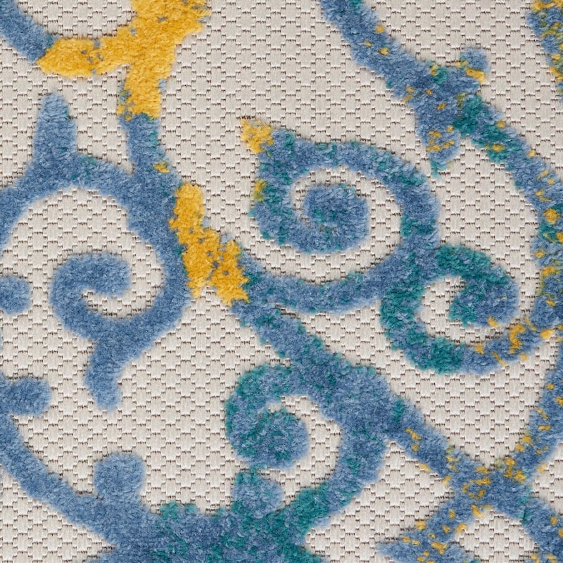Nourison Alice Indoor/Outdoor Trellis Area Rug