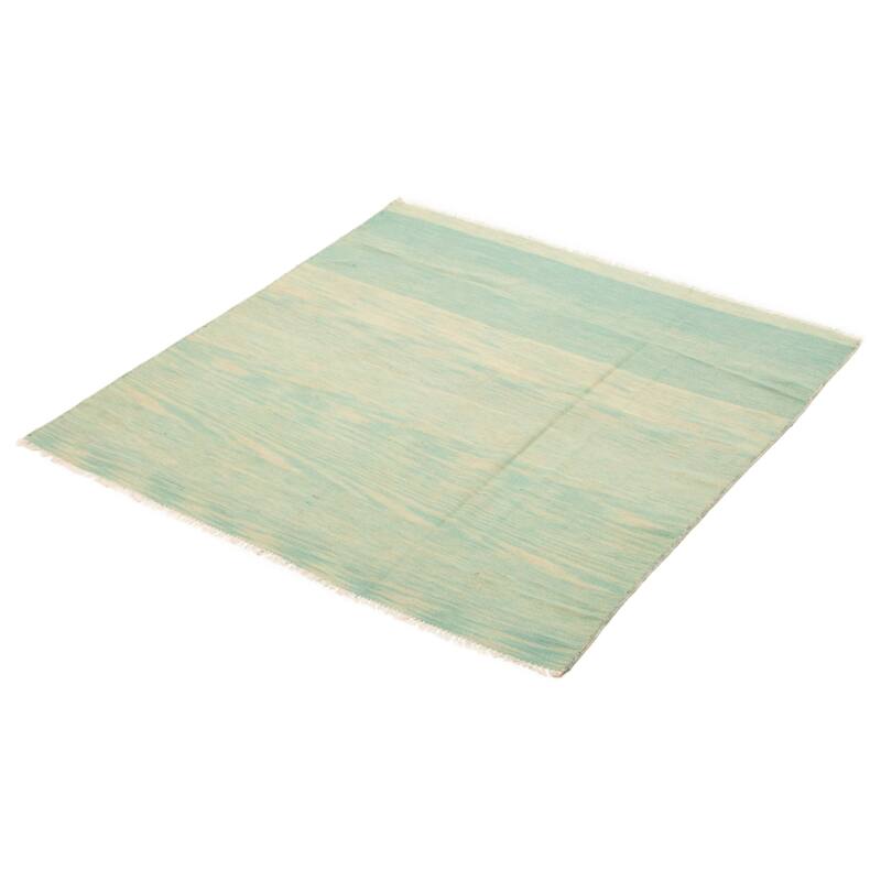 Ankara FW Green Kilim 5'9" x 5'10" - 5'9 x 5'10