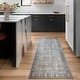 preview thumbnail 8 of 9, Alexander Home Sophia Distressed Grey Oriental Area Rug