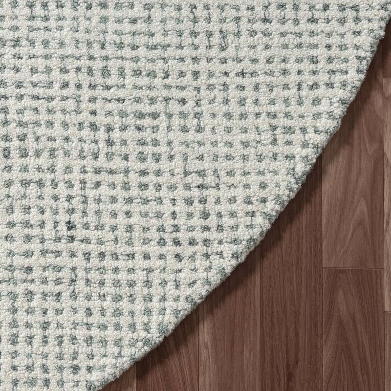 Noah Contemporary Geometric Wool Indoor Area Rug by Sevita