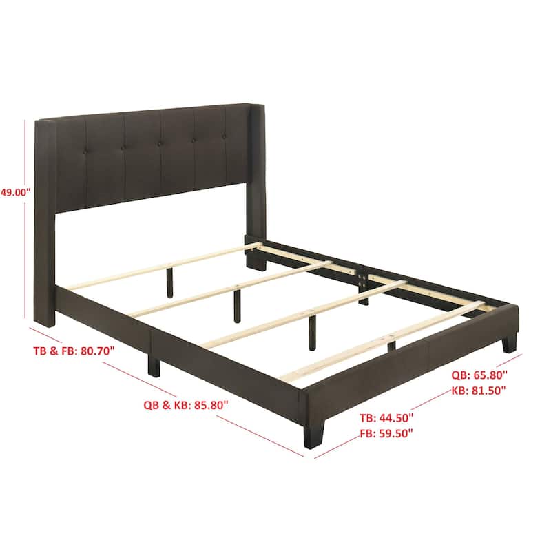 Evelyn Upholstered Panel Bed