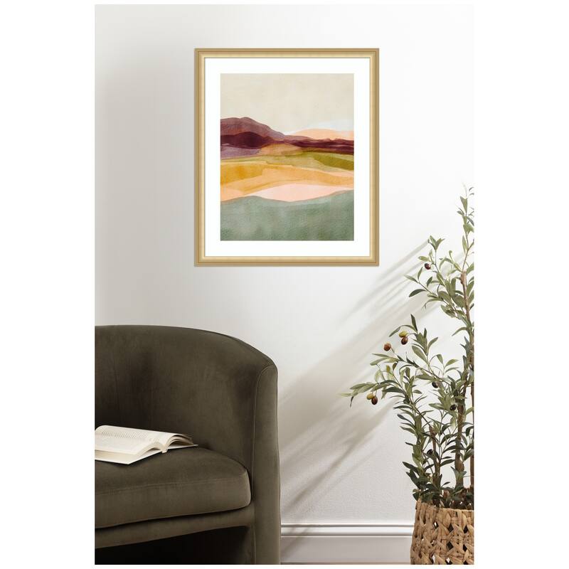 Kate and Laurel Framed Art Sunset Beauty by Nikita Jariwala