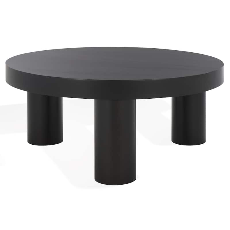 SAFAVIEH Couture Bary Round 3-Leg Coffee Table - 35"W x 35"D x 15"H