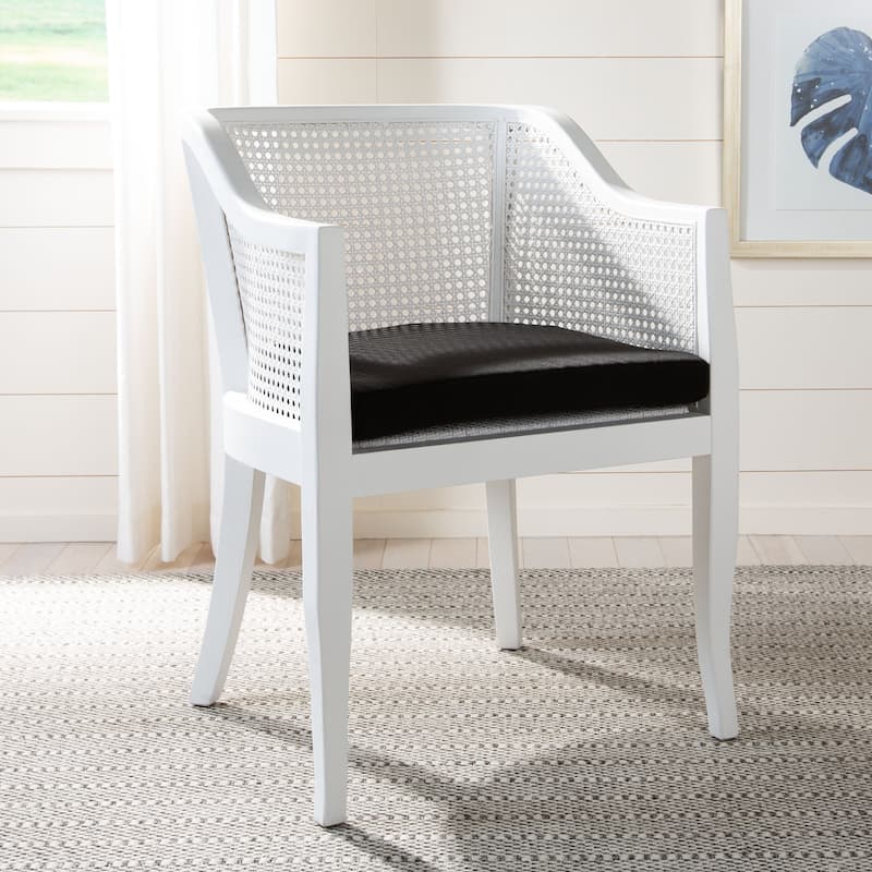 SAFAVIEH Velva Cane Dining Chair - 23.8" x 23.2" x 32.1" - 24Wx23Dx32H