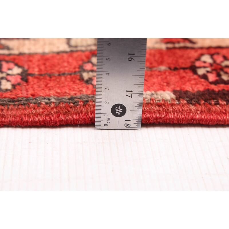 ECARPETGALLERY Hand-knotted Konya Anatolian Red Wool Rug - 3'5 x 13'6