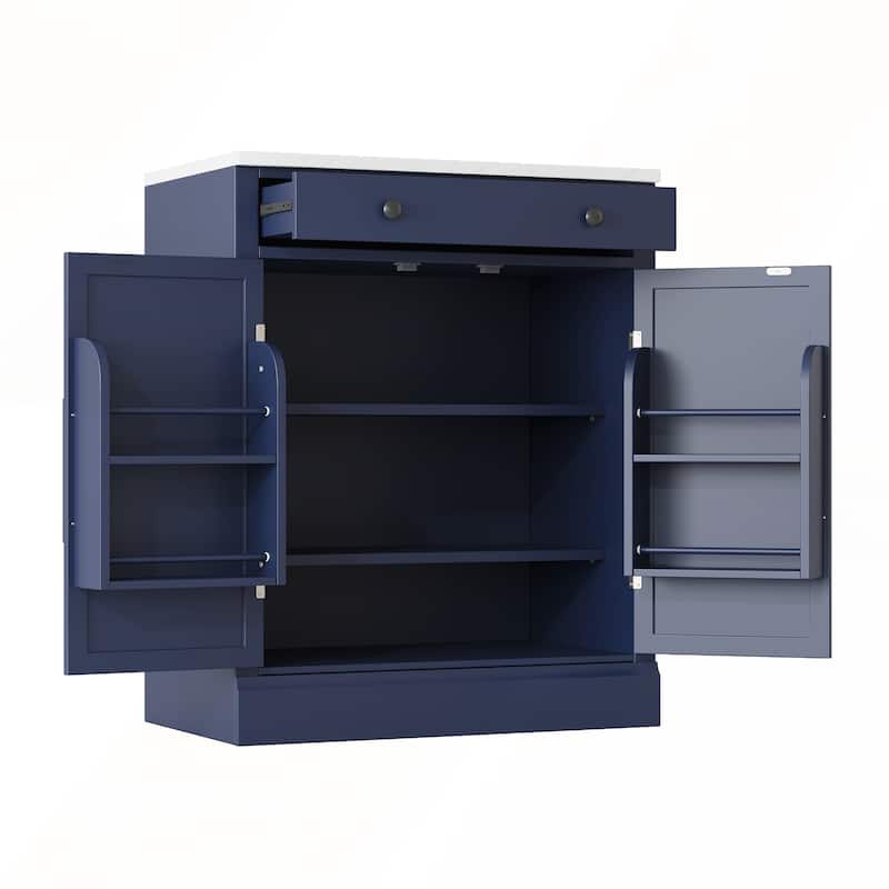 Modern Freestanding Kitchen Pantry