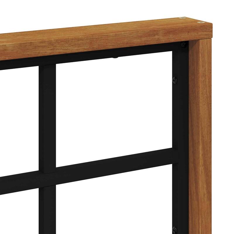 vidaXL Outdoor Sofa Set with Cushion 7 pcs Natural and Anthracite