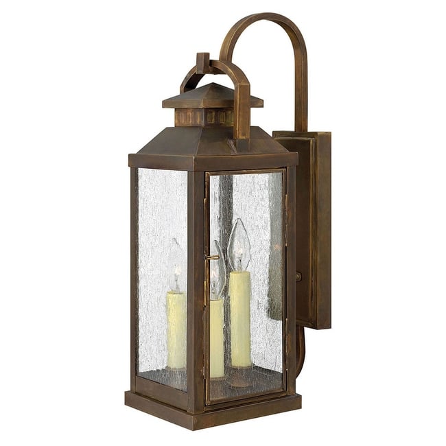 Hinkley Lighting Revere 3 Light 22" Tall Heritage Outdoor Wall Sconce