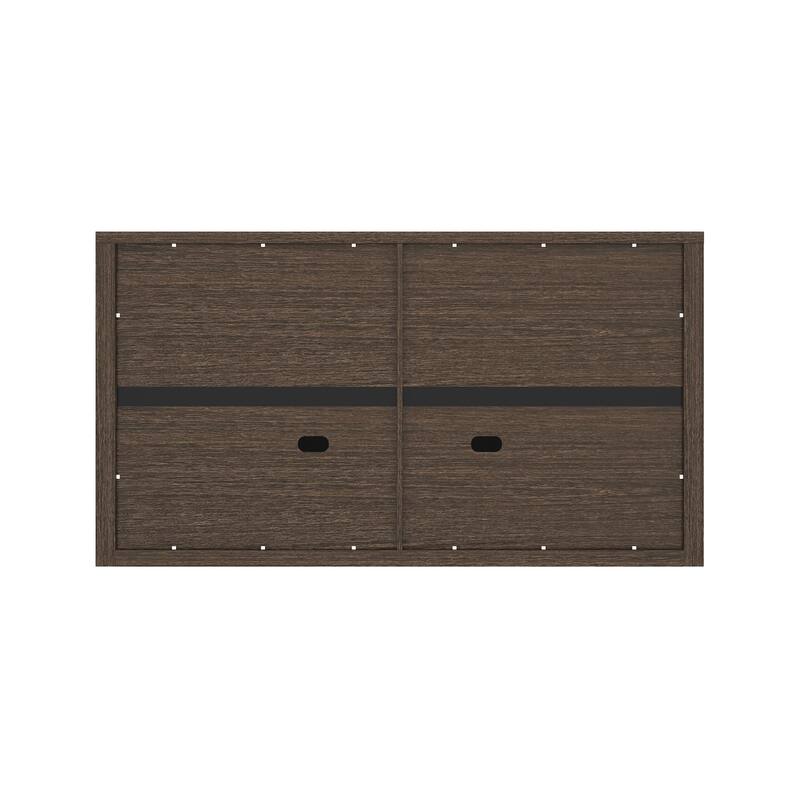 Manhattan Comfort Rivington Modern 4 Shelf Sideboard