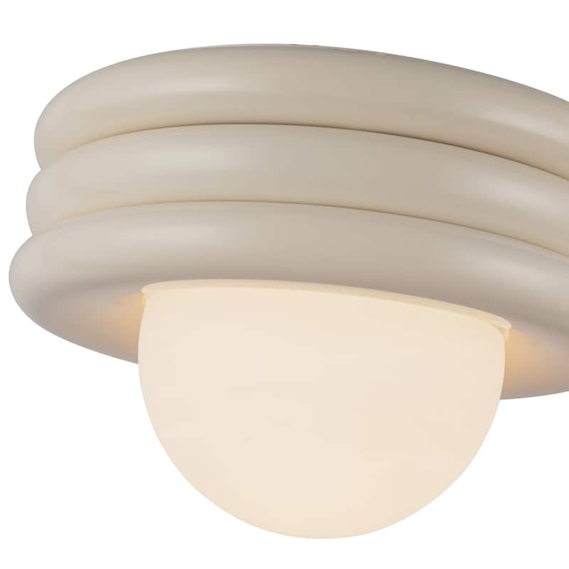 Alora Lighting SF426012 Harvey 12" Wide Flush Mount Bowl Ceiling