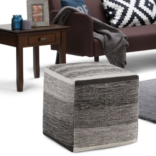 WYNDENHALL Frances Boho Cube Pouf