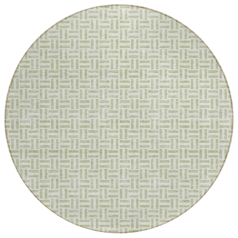 Machine Washable Indoor/ Outdoor Chantille Contemporary Casual Rug