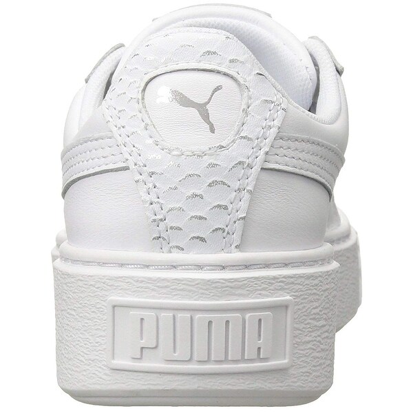 puma women's leather sneakers