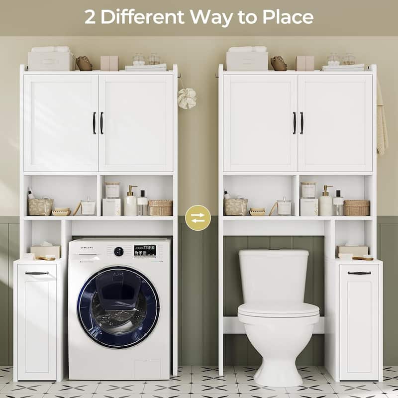 Over The Toilet Bathroom Storage Cabinet Toilet Storage Shelves